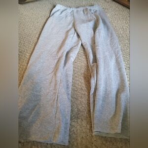 Grey sweatpants